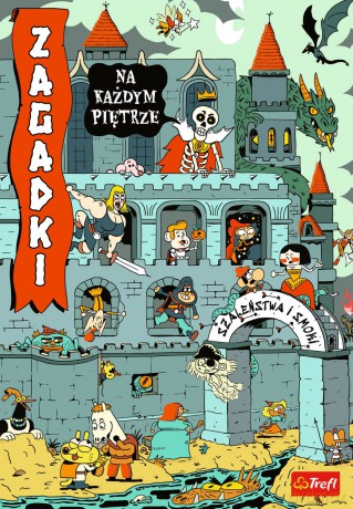 Szaleństwa i smoki. Zagadki na każdym piętrze - Paul Martin, Baptiste MASSA [KSIĄŻKA]