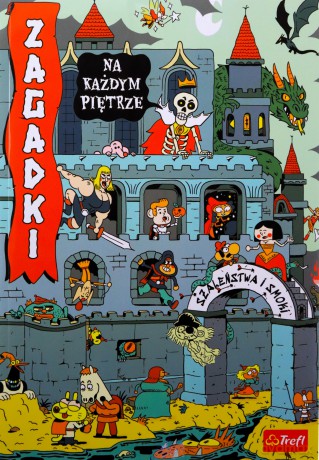 Szaleństwa i smoki. Zagadki na każdym piętrze - Paul Martin, Baptiste MASSA [KSIĄŻKA]