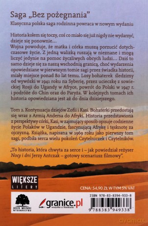 Szkoła pod baobabem. Saga bez pożegnania (Tom 2) (duże litery) - Barbara Rybałtowska [KSIĄŻKA]