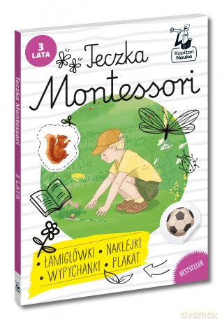Teczka Montessori. 3 lata. Kapitan Nauka. SuperQuiz - Zuzanna Osuchowska [KSIĄŻKA]
