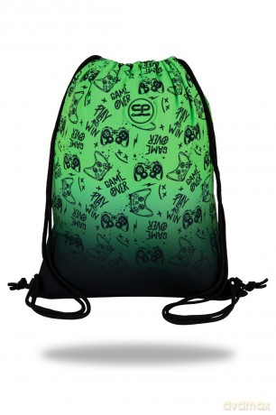 Worek na buty Coolpack First Game Over Gradient Green