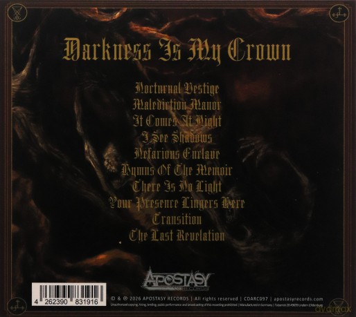 Defacing God: Darkness Is My Crown (digipack) [CD]