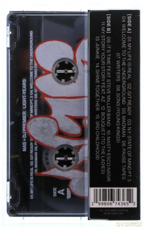 Nas And Dj Premier: Light-Years [KASETA]