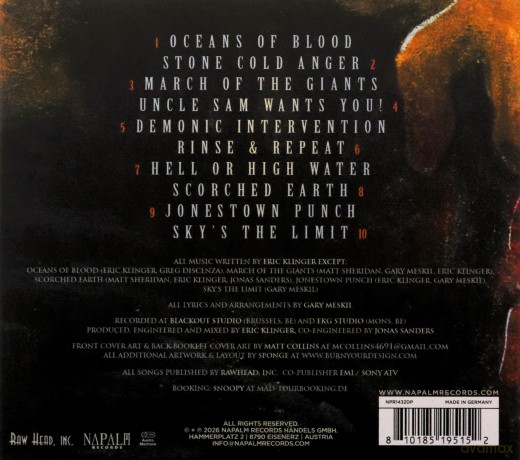 Pro-Pain: Stone Cold Anger (digipack) [CD]