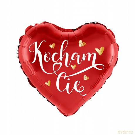 Balon foliowy serce Kocham Cię 18cali 149348
