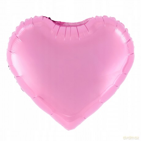 Balon foliowy Serce różowy 18cali 460043