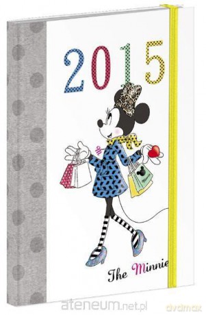 Kalendarz książkowy 2015 - Myszka Minnie [KSIĄŻKA]