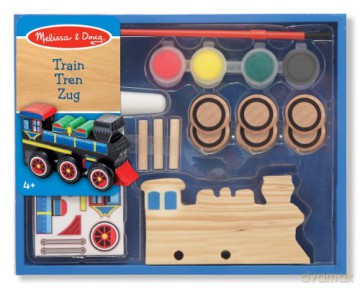 Decorate Your Own: Wooden Train Melissa amp; Doug
