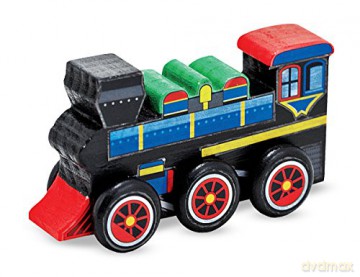 Decorate Your Own: Wooden Train Melissa amp; Doug