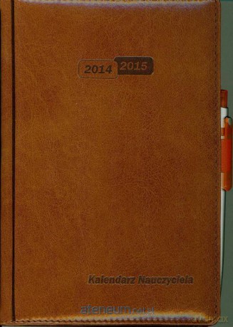 Kalendarz nauczyciela 2014/2015 brąz