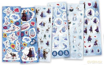 Frozen zestaw naklejek