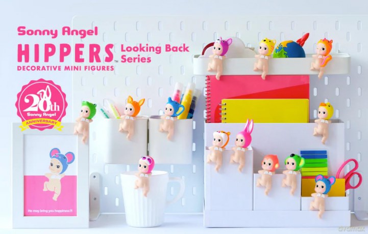 HIT Mini laleczka looking back zwierzątka hippers sonny angel (12szt w diplay)