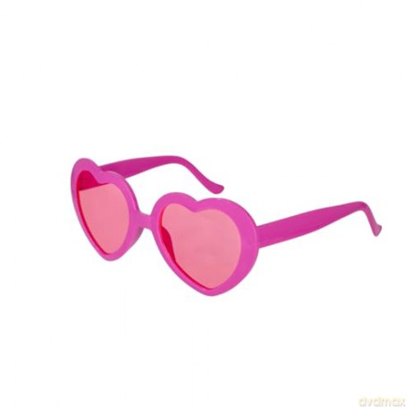 Imprezowe okulary Serca różowe 1szt. 143421