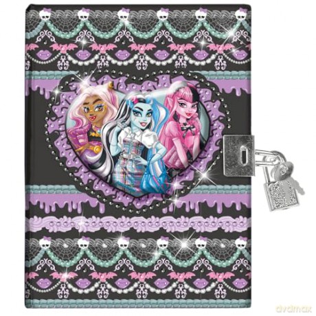 MONSTER HIGH PAMIĘTNIK diamentowa mozaika wyklejanka zestaw kreatywny