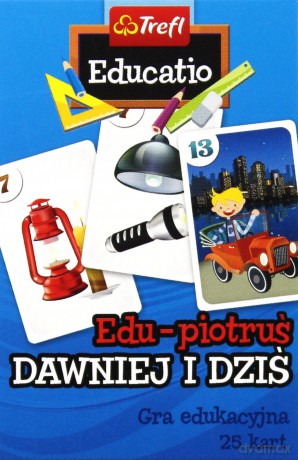 Karty Edu Piotruś - Dawniej i dziś [KARTY]