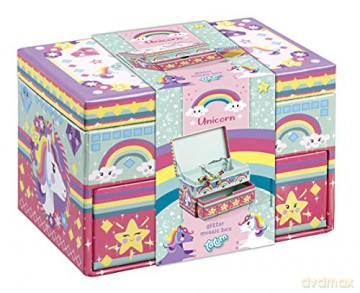 Unicorn mosaic box