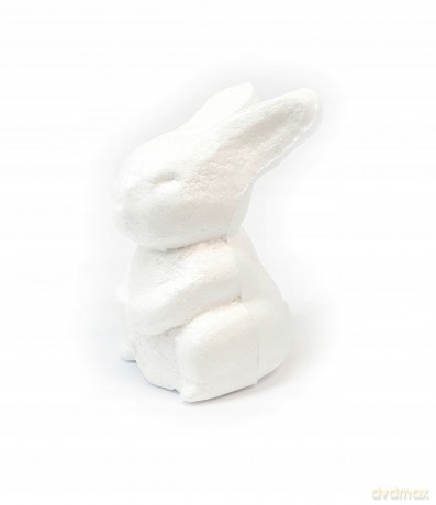 Zając styropianowy do zdobienia 10x7x5,5 cm - kpl 2 szt FOC-17110