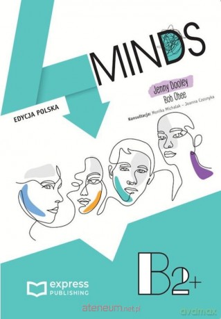4 Minds B2+ SB + DigiBook (kod) - Jenny Dooley, Bob Obee [KSIĄŻKA]