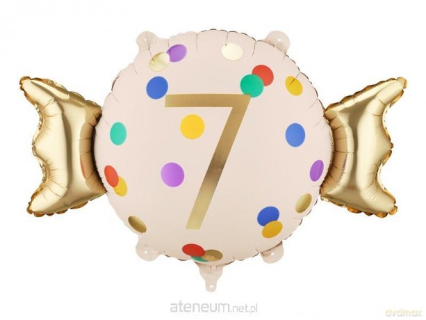 Balon foliowy Cukierek 7 61x37cm