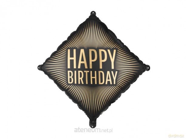 Balon foliowy Happy Birthday 46x46cm