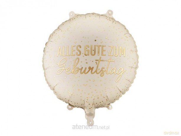 Balon foliowy pastylka Alles Gute 35x35cm