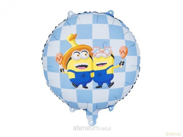 Balon foliowy pastylka Minionki 35x35cm