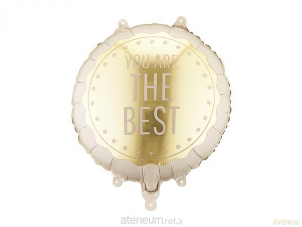 Balon foliowy pastylka You Are The Best 35x35cm