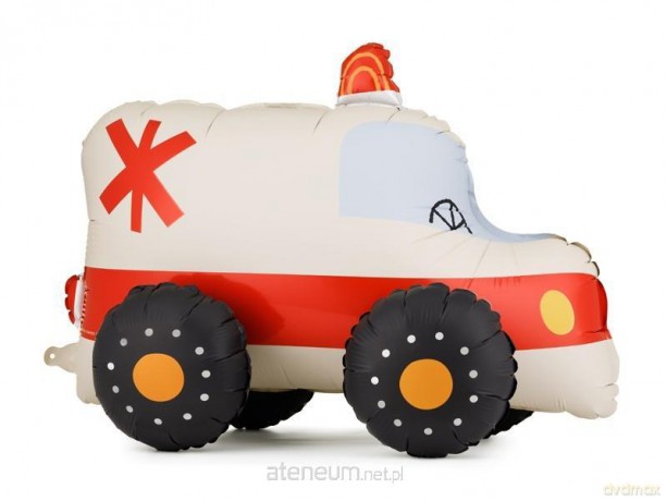 Balon foliowy stojący ambulans 68x48cm