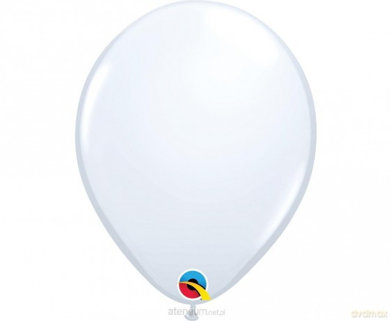 Balony pastel białe 28cm 100szt