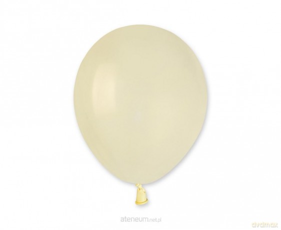Balony pastel kość słoniowa 12,5cm 100szt
