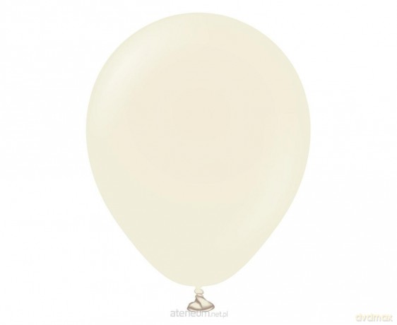 Balony retro biały piasek 13cm 100szt