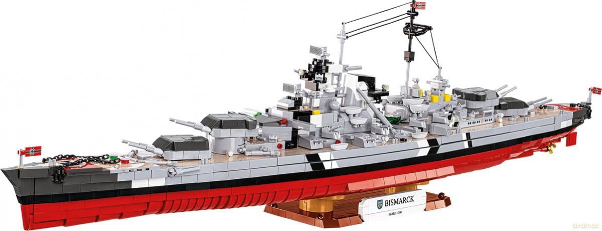 Historical Collection WWII - Battleship Bismarck [KLOCKI]