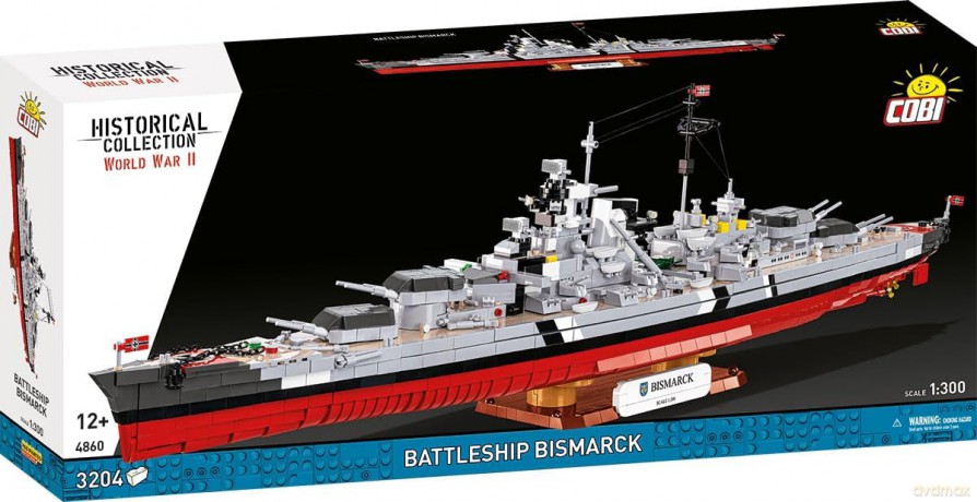 Historical Collection WWII - Battleship Bismarck [KLOCKI]