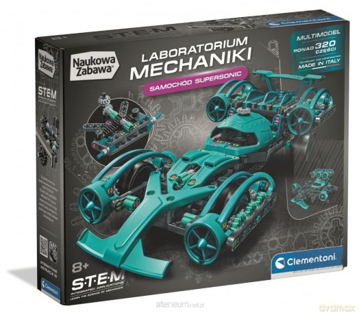 Laboratorium Mechaniki Samochód Supersonic [KLOCKI]