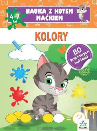 Nauka z kotem Maćkiem. Kolory - Hristo Dimitrov [KSIĄŻKA]