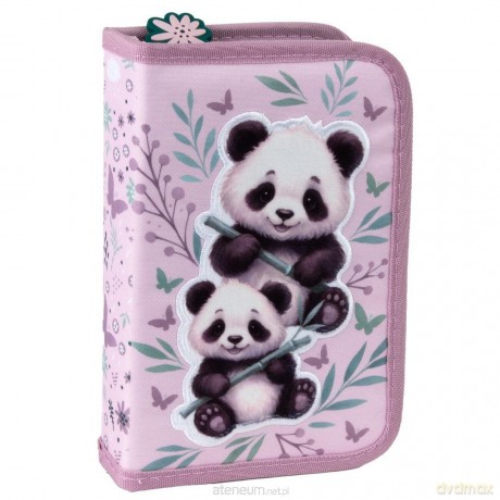 Piórnik z wyposażeniem Panda 1-komorowy