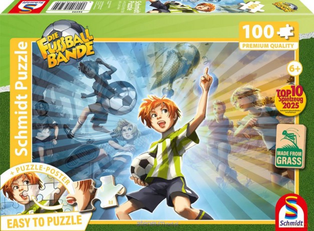 PQ Puzzle 100 Piłkarze Wola walki [PUZZLE]