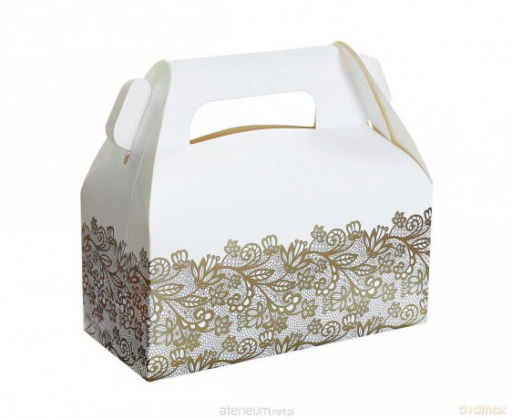 Pudełka papierowe na ciasto 20x10x10cm 6szt