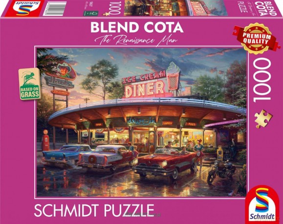 SCHMIDT 1000 el. Blend Cota Amerykańska restauracja [PUZZLE]