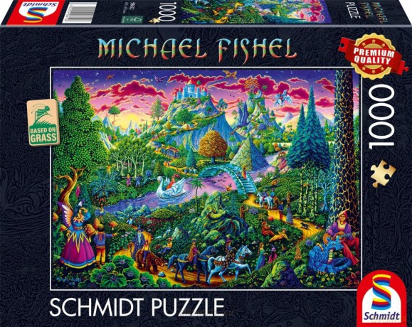 SCHMIDT 1000 el. Michael Fishel Baśniowy świat [PUZZLE]