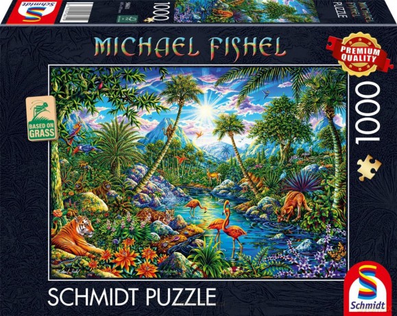 SCHMIDT 1000 el. Michael Fishel Rajska wyspa [PUZZLE]