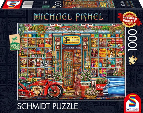 SCHMIDT 1000 el. Michael Fishel Skarby minionej epoki [PUZZLE]
