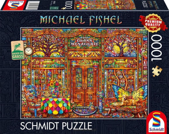 SCHMIDT 1000 el. Michael Fishel Szklana menażeria [PUZZLE]