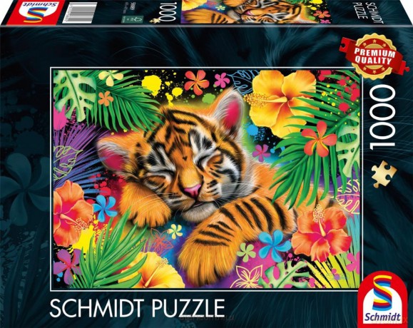 SCHMIDT 1000 el. Tygrysiątko [PUZZLE]