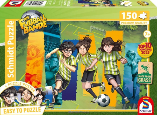 SCHMIDT 150 el. Piłkarze Współpraca [PUZZLE]