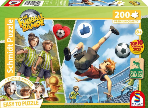 SCHMIDT 200 el. Piłkarze Przewrotka [PUZZLE]