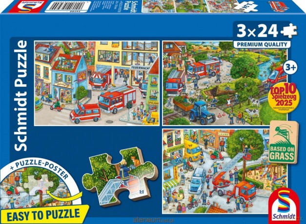 SCHMIDT 3x24 el. Straż pożarna [PUZZLE]