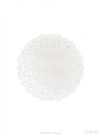 Serwetki dekoracyjne białe FSC śr. 20cm 12szt