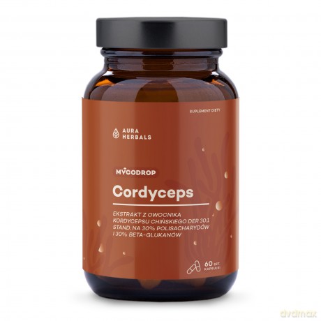 AURA Mycodrop Cordyceps 30:1, kapsułki 60szt