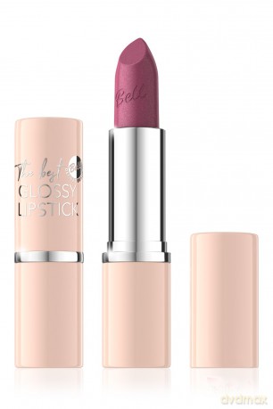 BELL The Best Glossy Lipstick Pomadka do ust połyskująca 03 Plum 3.7 g